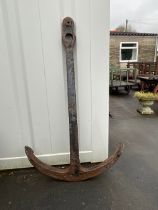 Very large ships anchor, height - 168cm