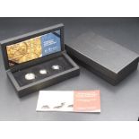 Hattons of London 2023 King Charles III Coronation Double Portrait Sovereign Fractional Set,