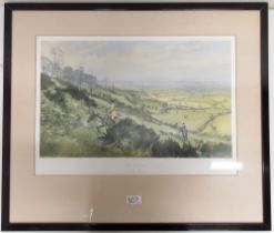 After Lionel Edwards, set of four Hunting Prints 'The Quorn' etc and a collection of similar