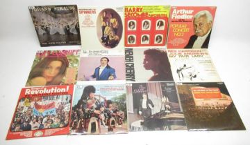 Assorted collection of LPs inc. Barry Manilow, Jim Reeves, Stanley Black, Billy Joel, etc. (49)