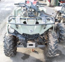 Large Can-Am BRP Outlander quad bike, no engine, for spares and repairs