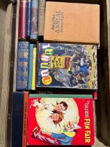 Collection of children's books incl. Biggles, various annuals, etc. (qty)