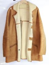 Waddingtons real sheepskin coat, approximate size L, unisex