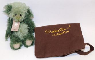 WITHDRAWN Charlie Bears by Isabelle Lee - Minimo 'Mushy Pea', ltd. ed. of 1860, with neck tag and b