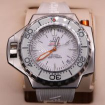 Omega Seamaster 1200m Professional 'PloProf' stainless steel automatic wristwatch with date on