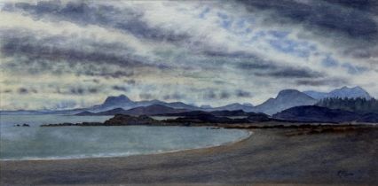 Rosemary Humphries (British Contemporary); 'Approaching Low Pressure, Mellon Udrigle, Wester Ross,