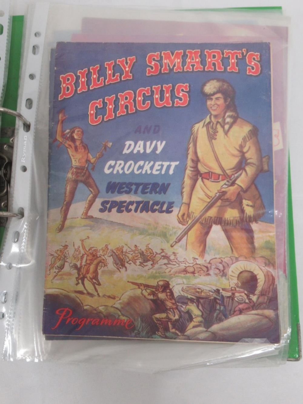 Billy Smarts Circus - collection of Billy Smart's Circus programmes in 2 folders (approx. 49) - Image 11 of 16