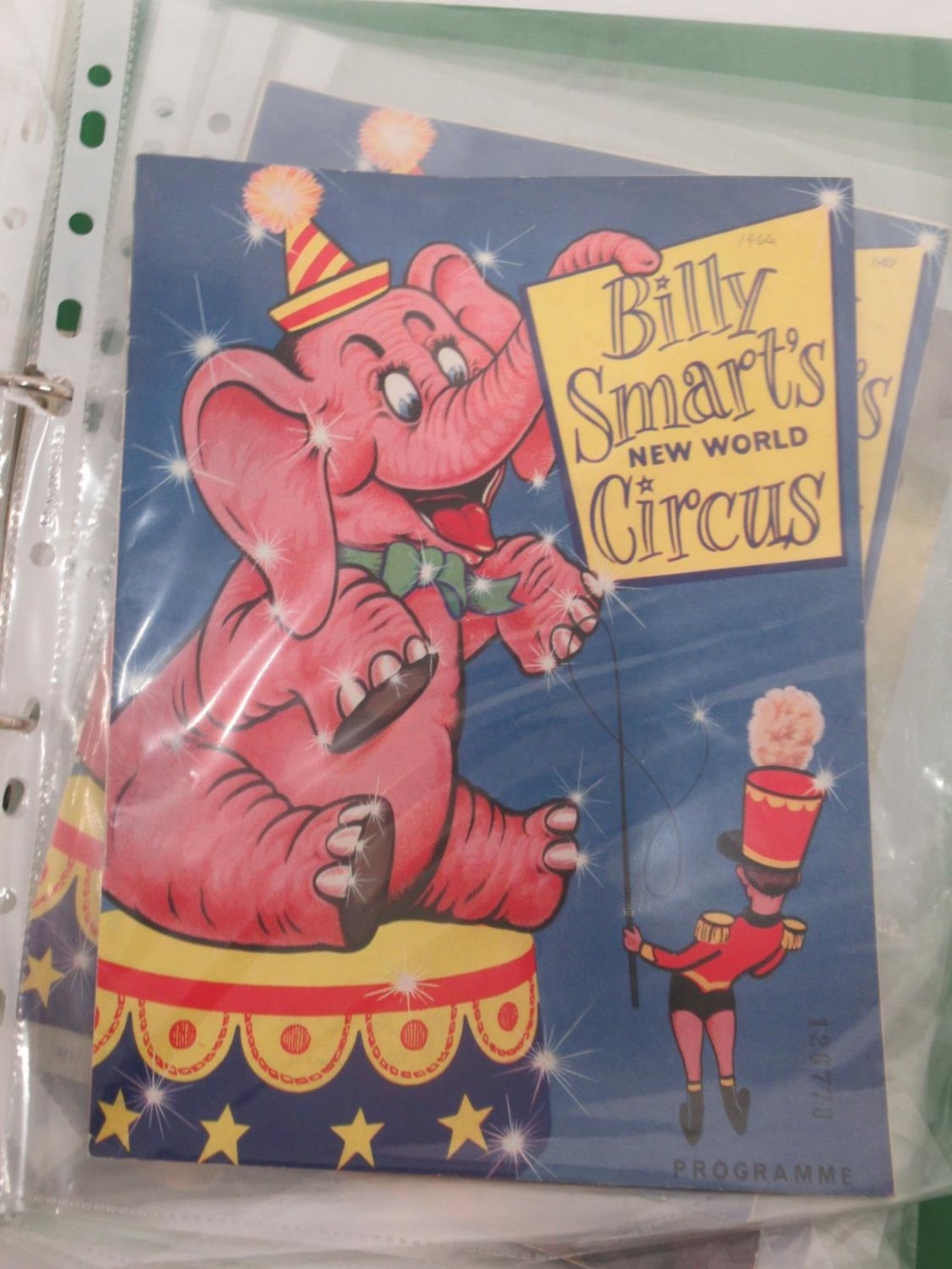 Billy Smarts Circus - collection of Billy Smart's Circus programmes in 2 folders (approx. 49) - Image 15 of 16