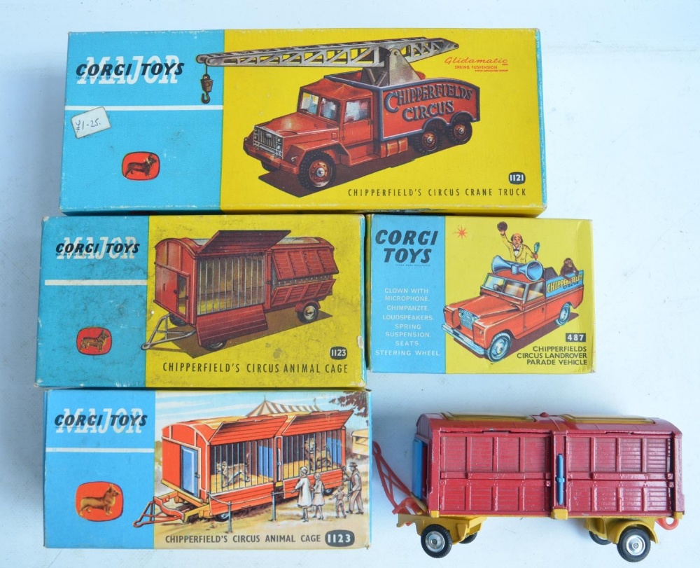 Collection of vintage mostly boxed Corgi Major Toys Chipperfield's Circus diecast model vehicles - Image 5 of 5