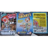 Seven circus event advertising posters to include Billy Smart's Quality Big Top Show (59.5x42cm),