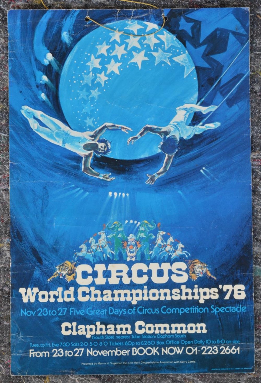 Collection of circus event advertising posters circa 1970's to 1990's to include Zippos Circus 2x - Image 7 of 7