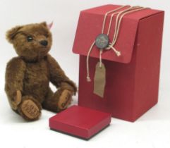 Steiff: 'Candielox' 'Love Teddy 2002' teddy bear, limited edition of 1000, H23cm, with box and