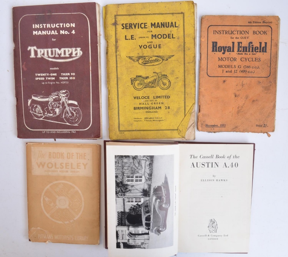 Collection of automobile related magazines and vintage workshop/instruction manuals to include - Image 4 of 8