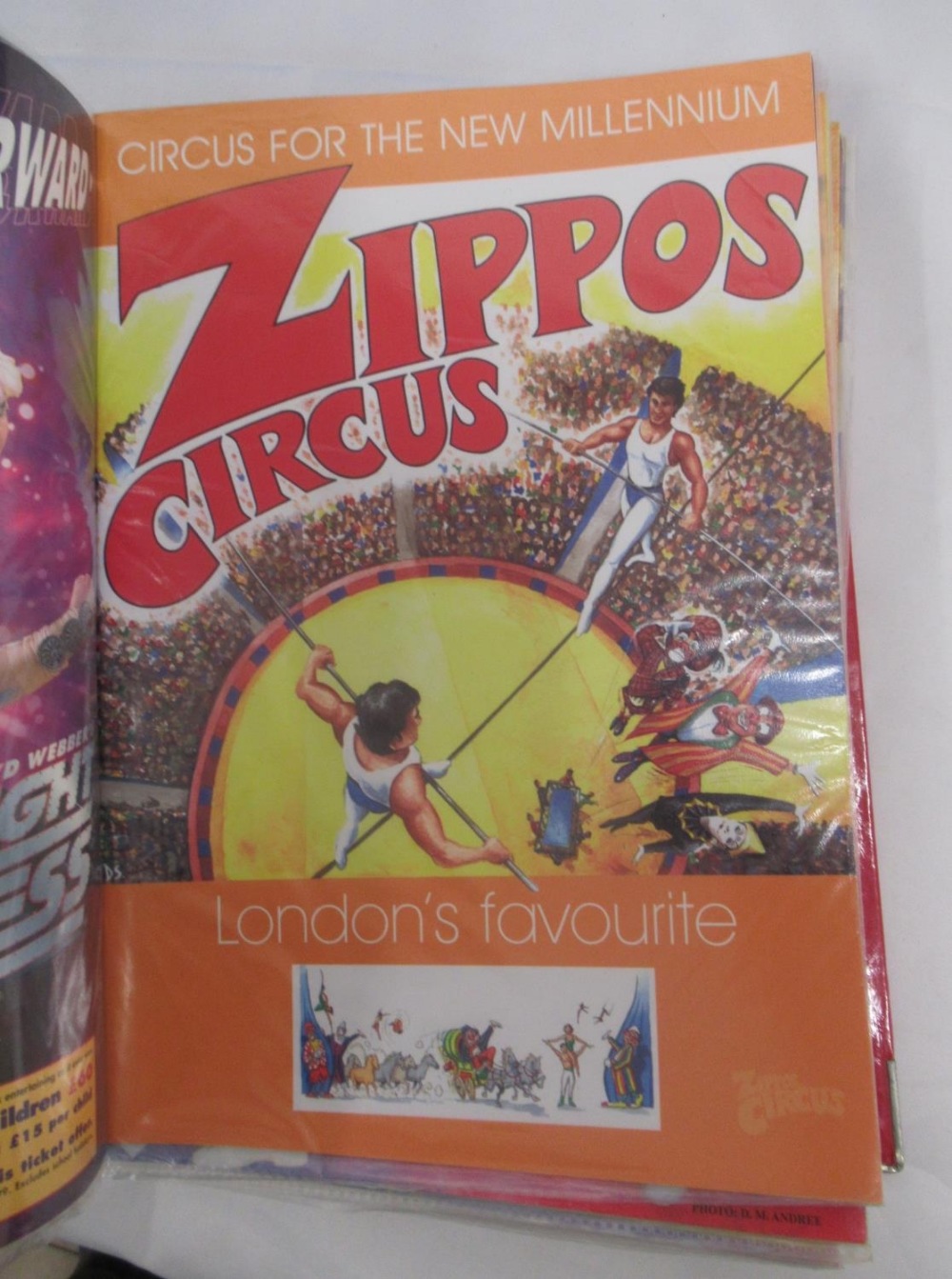 A large mixed collection of British and visiting International circus programmes and ephemera, - Image 24 of 34