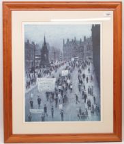 After Arhur Delaney (1927-1987); Striking Workers, limited edition print 527/850, 45 x 35cm