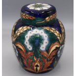 Moorcroft Pottery: 'King Lear' pattern ginger jar, from the Shakespeare series produced for B&W