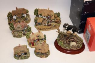 Border Fine Arts: James Herriot series model 'Found Safe'; and a collection of Lilliput Lane model