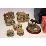 Border Fine Arts: James Herriot series model 'Found Safe'; and a collection of Lilliput Lane model