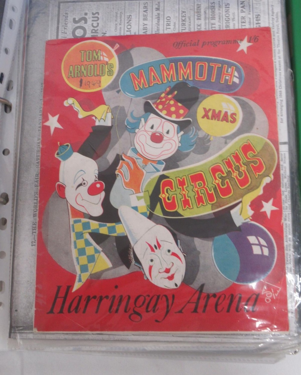 A large mixed collection of British and visiting International circus programmes and ephemera, - Image 4 of 34