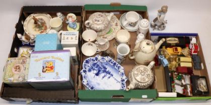 Various collectables incl. cat ornaments, die-cast vehicles, collectable ceramics, incl. Portmeirion