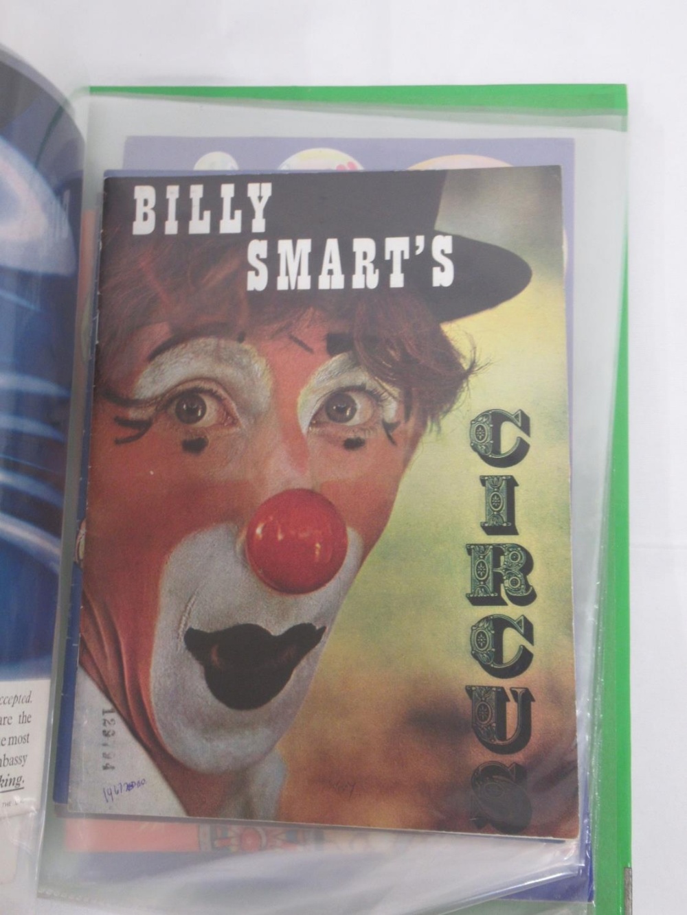 Billy Smarts Circus - collection of Billy Smart's Circus programmes in 2 folders (approx. 49) - Image 13 of 16