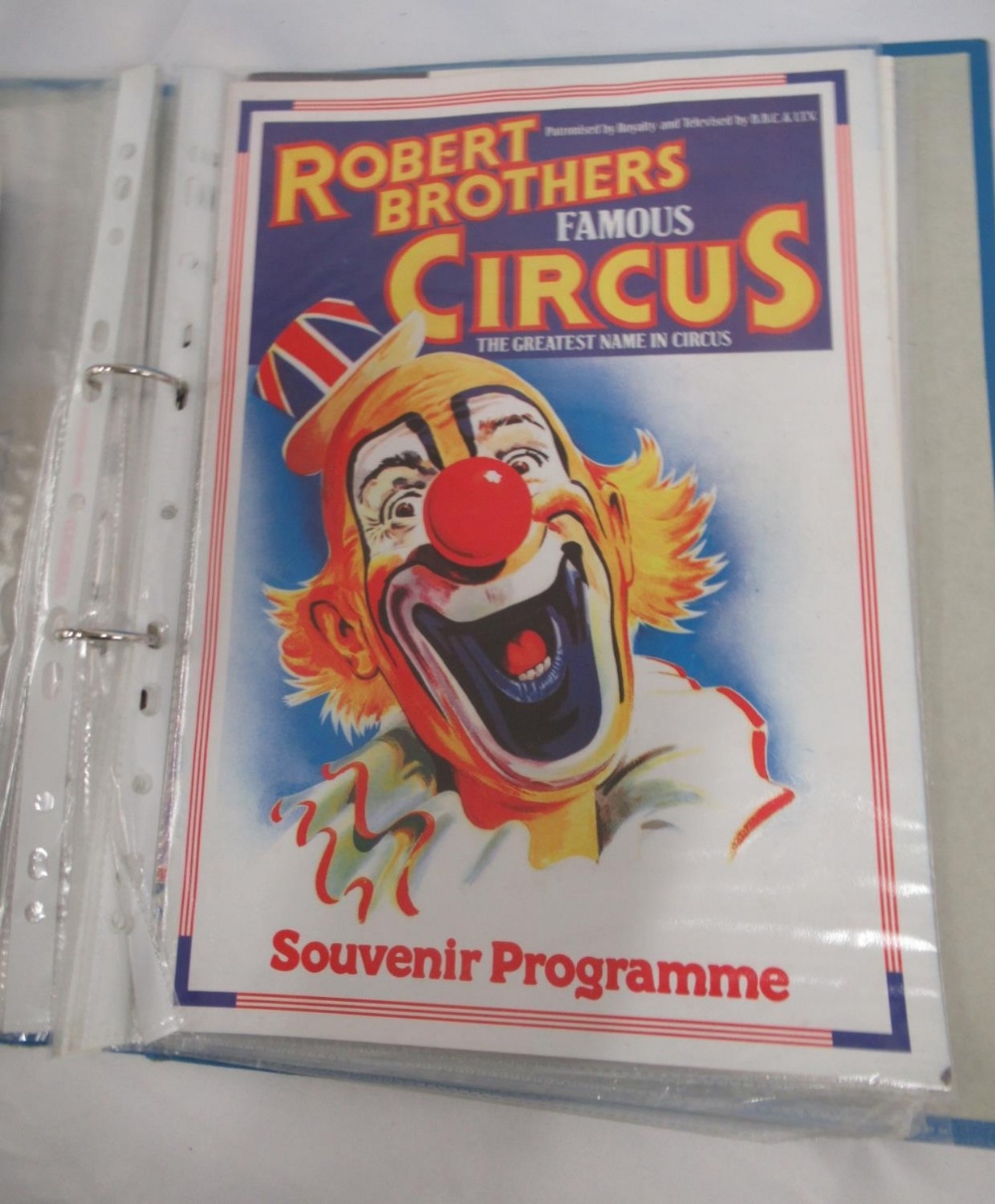 A large mixed collection of British and visiting International circus programmes and ephemera, - Image 30 of 34