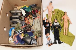 Four Hasbro Action Man figures and accessories c1990s (qty)
