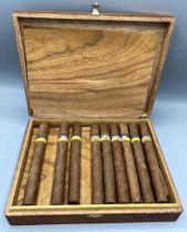 Cohiba, Havana, Cuba - twenty one Esplendidos 17cm cigars, with box