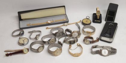 Swiss silver key wound pocket watch, white enamel Roman dial, case stamped .935 no. 88203,