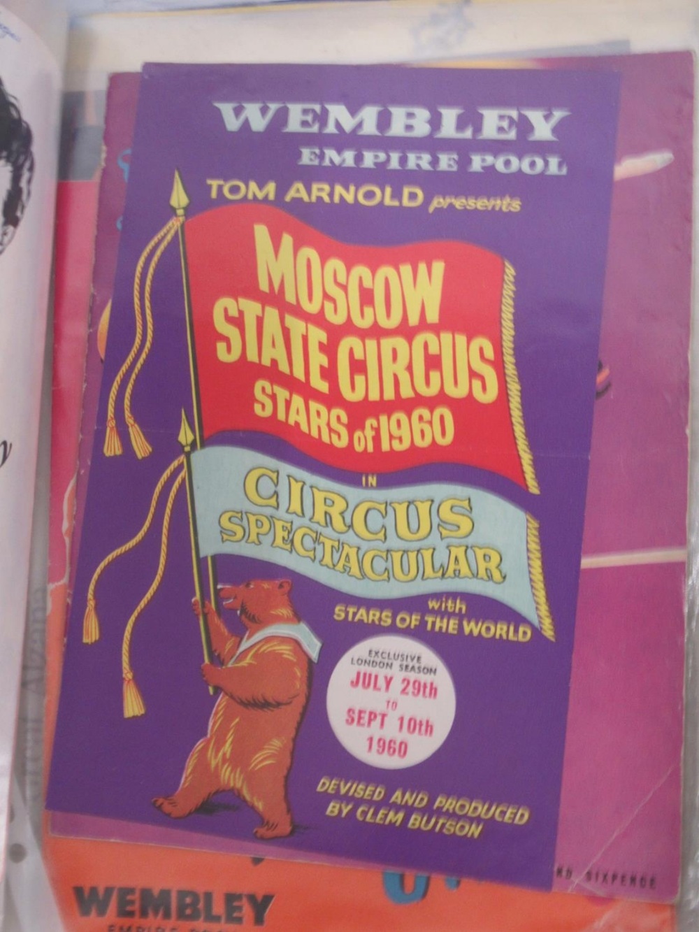 A large mixed collection of British and visiting International circus programmes and ephemera, - Image 10 of 34