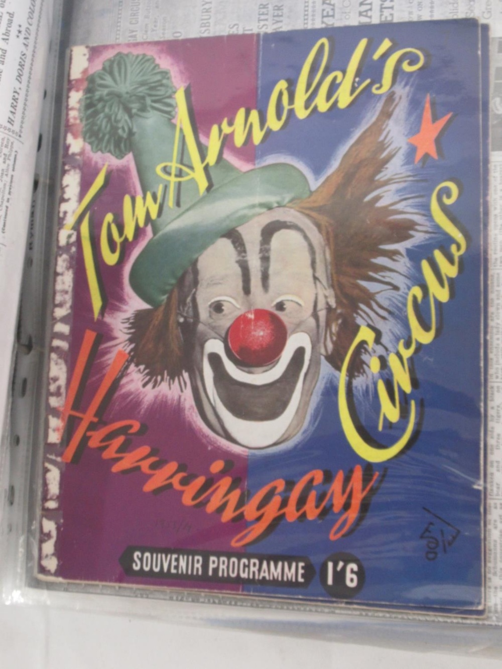 A large mixed collection of British and visiting International circus programmes and ephemera, - Image 8 of 34