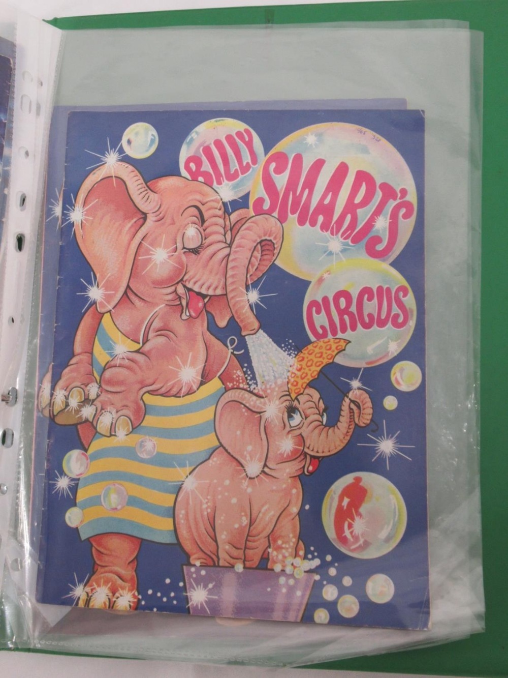 Billy Smarts Circus - collection of Billy Smart's Circus programmes in 2 folders (approx. 49) - Image 16 of 16