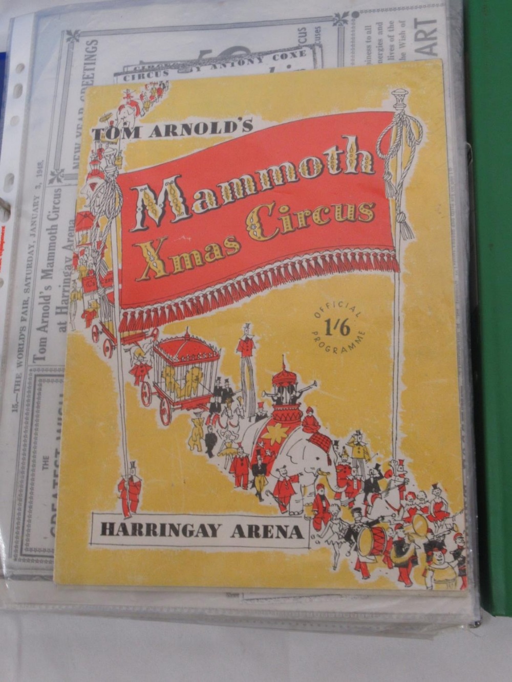 A large mixed collection of British and visiting International circus programmes and ephemera, - Image 3 of 34