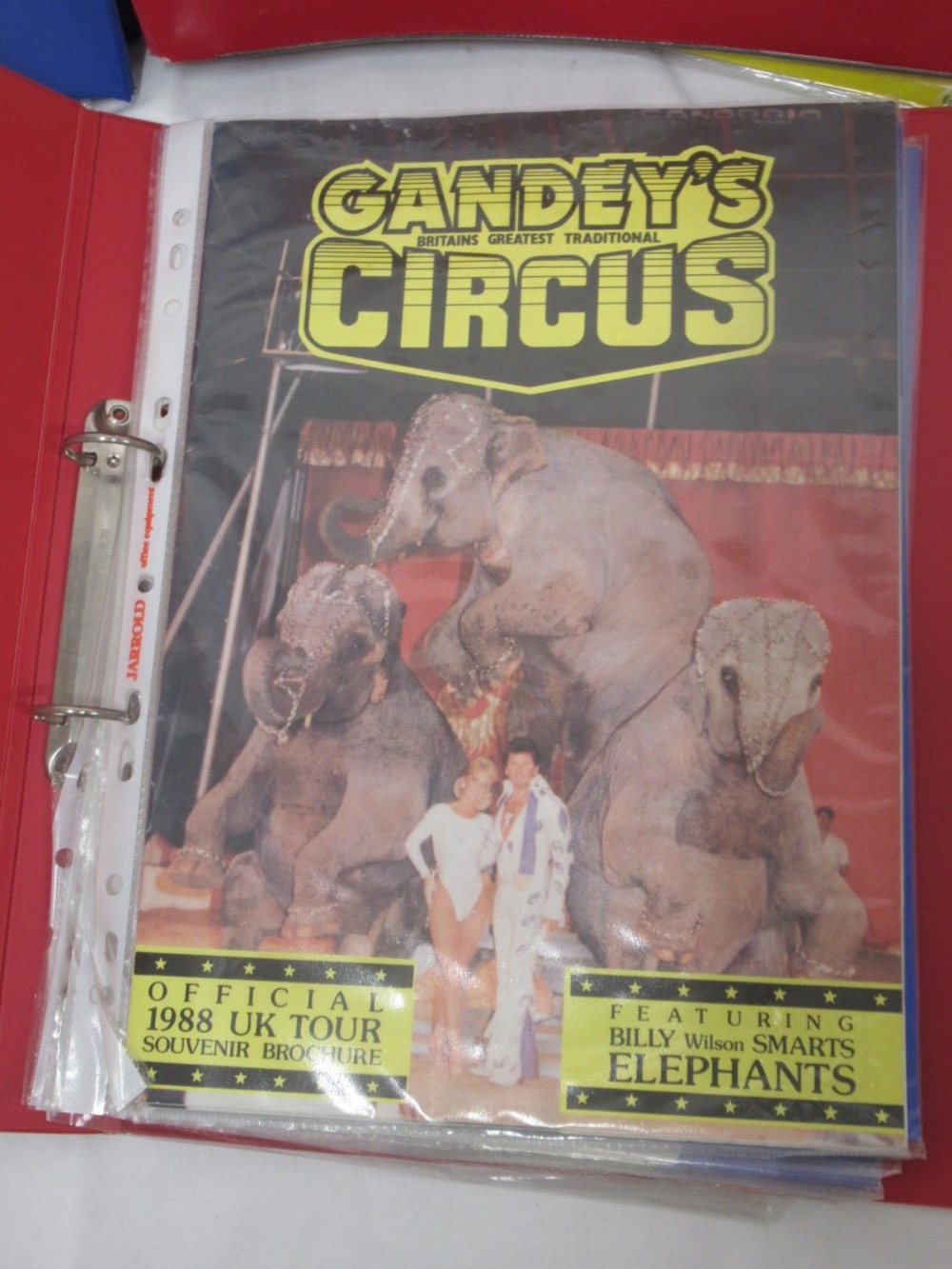 A large mixed collection of British and visiting International circus programmes and ephemera, - Image 15 of 34