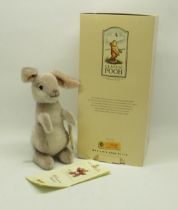 Steiff: 'Rabbit' from the Winnie the Pooh 'Classic Pooh' series, limited edition of 5000, H26m, with