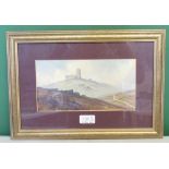 Two 'Brentor' & 'Dartmoor' and a small oil on board, all signed, 20cm x 38cm max (3)