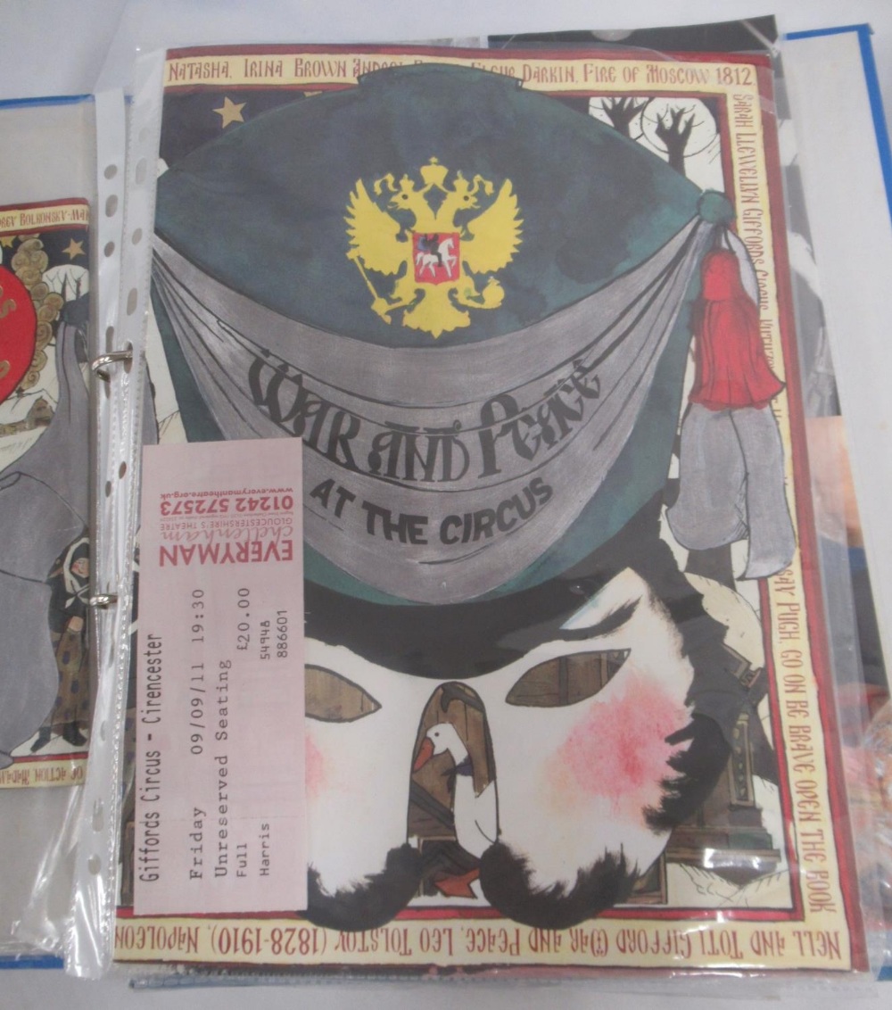 A large mixed collection of British and visiting International circus programmes and ephemera, - Image 33 of 34