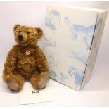 Steiff teddy bear: 'Dylan', limited edition of 1000, light brown mohair, H56cm, with box and