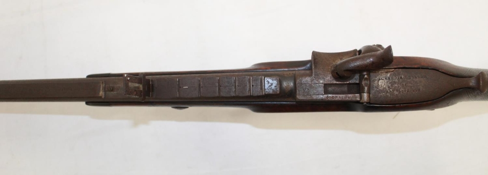 Westley Richards and Co. breach-loading percussion cap 'Monkey Tail' carbine, dated 1875. Complete - Image 7 of 7