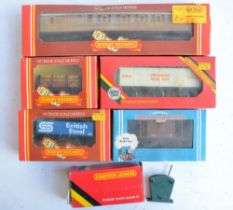 Collection of previously run OO gauge railway models and accessories from Hornby to include an