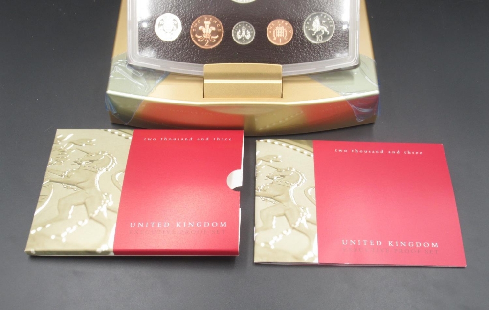 Royal Mint - 2003 United Kingdom 'The Golden Jubilee' Executive Proof Set in original box with - Image 3 of 4