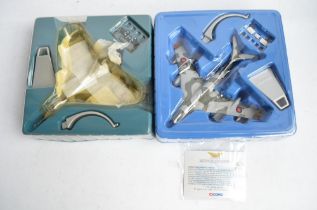 Two Corgi Aviation Archive 1/144 diecast model aircraft to include AA31601 limited edition Falklands