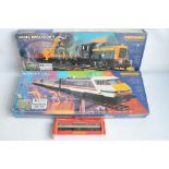 Two boxed Hornby OO gauge train sets to include InterCity 225 train set R824 with Class 91 power and