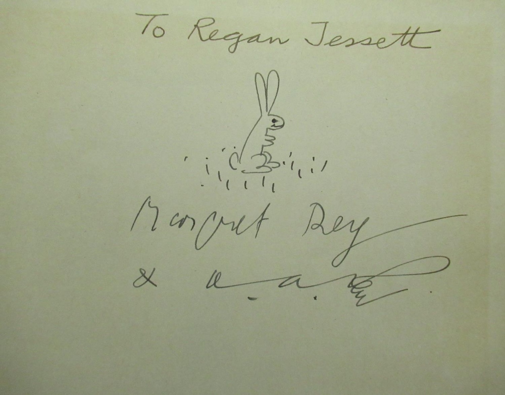 Rey (Margret) & (H.A.) Spotty, Harper and Brothers, 1945, inscribed to previous owner, hardback, a/f - Image 2 of 3