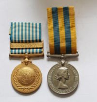 Korean War Medal, UN Korean War Medal. To 114476914 Sgt T. Wilson. Kings Battalion, Liverpool