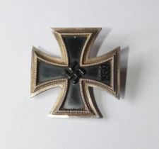 Iron Cross 1st Class. In excellent condition with number 15 stamped on pin for Friedrich Orth,