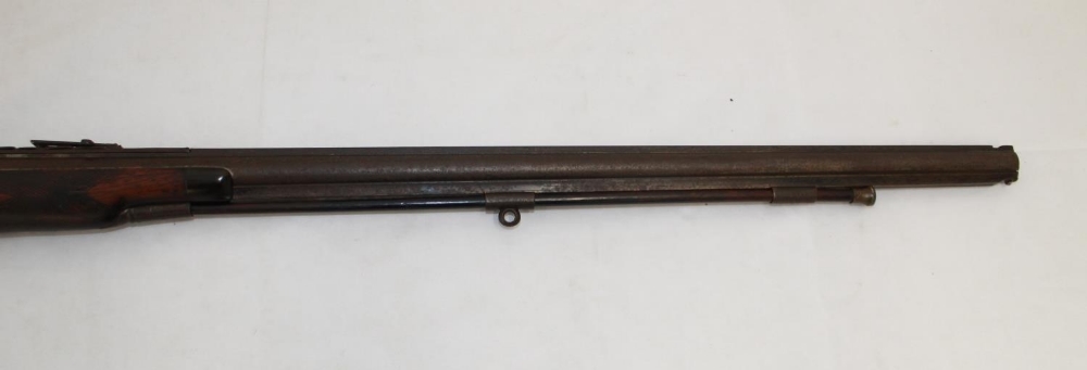 Westley Richards and Co. breach-loading percussion cap 'Monkey Tail' carbine, dated 1875. Complete - Image 4 of 7