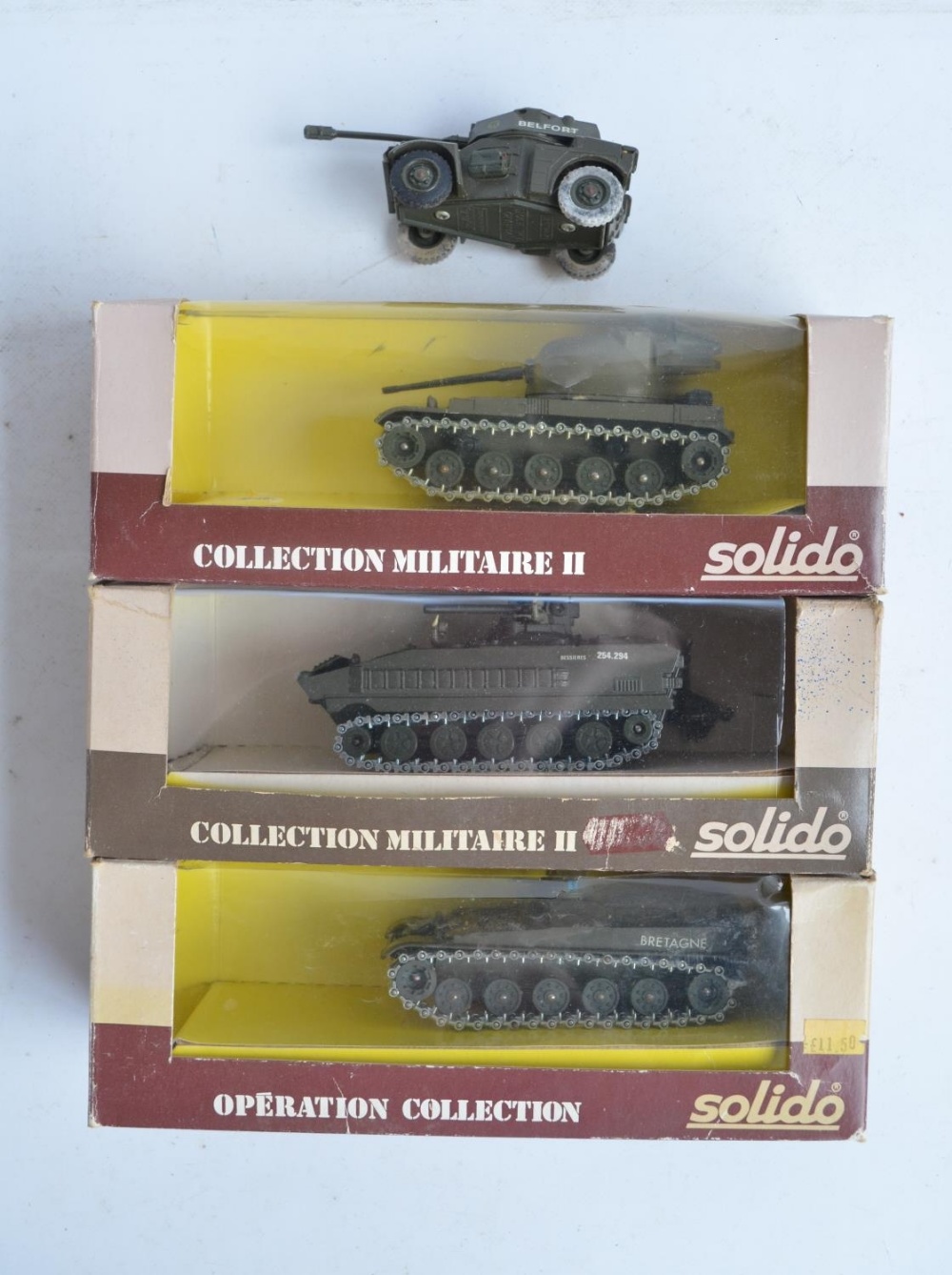 Collection of diecast armour models from Solido to include 11 boxed single vehicle sets, WWII and - Image 10 of 12