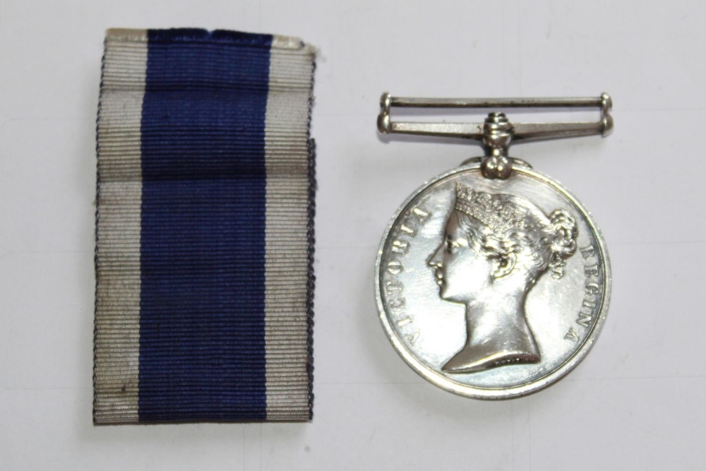 Royal Naval Long Service and Good Conduct Medal. To Wm Madden. Royal Navy, H.M.S. Defiance.