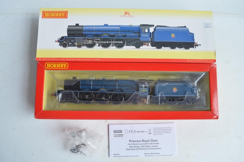 Hornby OO gauge DCC Ready R3711 BR Princess Royal Class 'Princess Marie Louise' in near mint